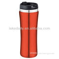 LAKE colored stainless steel thermal cup with lid